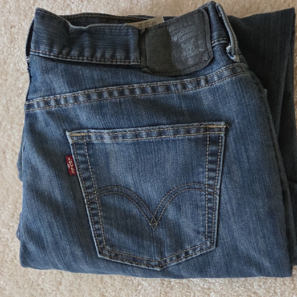 Levi's 514 32x27 Denim Straight Jeans